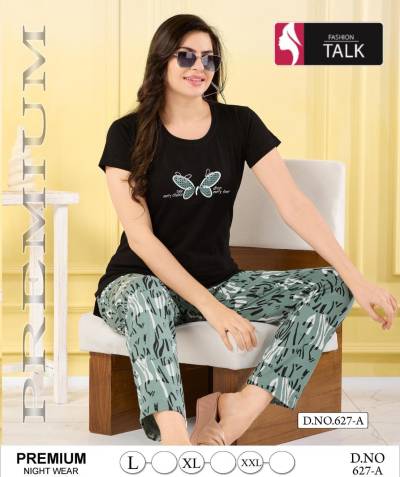 VOL PC 627 BY FASHION TALK DESIGNER NIGHT SUIT WHOLESALER IN INDIA